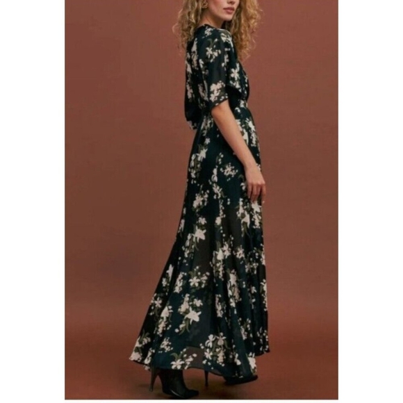 Reformation Wrap Dress floral print Size 4 - Picture 14 of 15